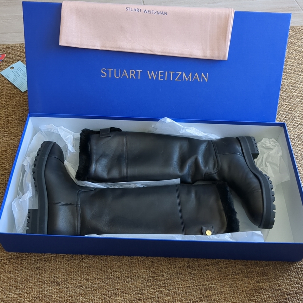 Stuart Weitzman Alpine Cozy Boots 37 or 6.5 With Box